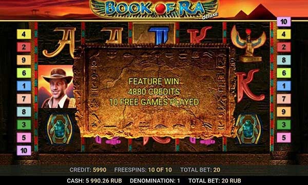 Схема по игровому автомату Book of Ra